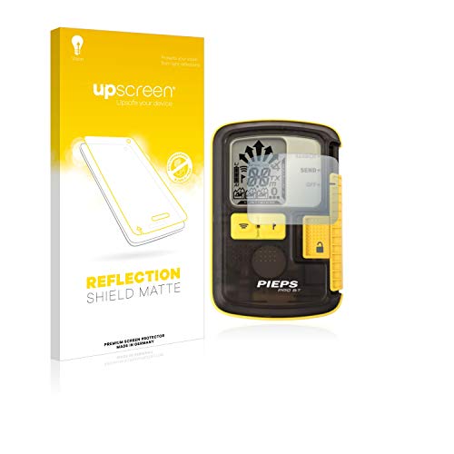 upscreen Entspiegelungs-Schutzfolie kompatibel mit Pieps Pro BT Displayschutz-Folie Matt [Anti-Reflex, Anti-Fingerprint]