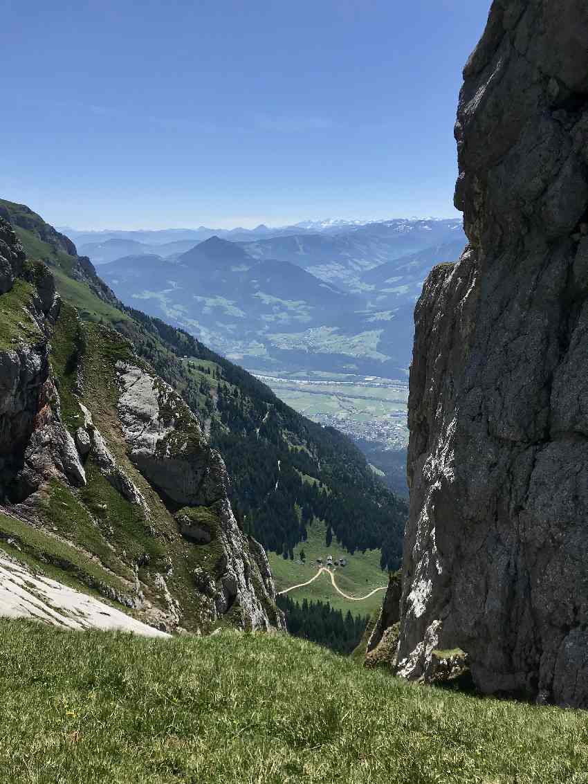 5 Gipfel Klettersteig - mit Blick ins Inntal und Zillertal