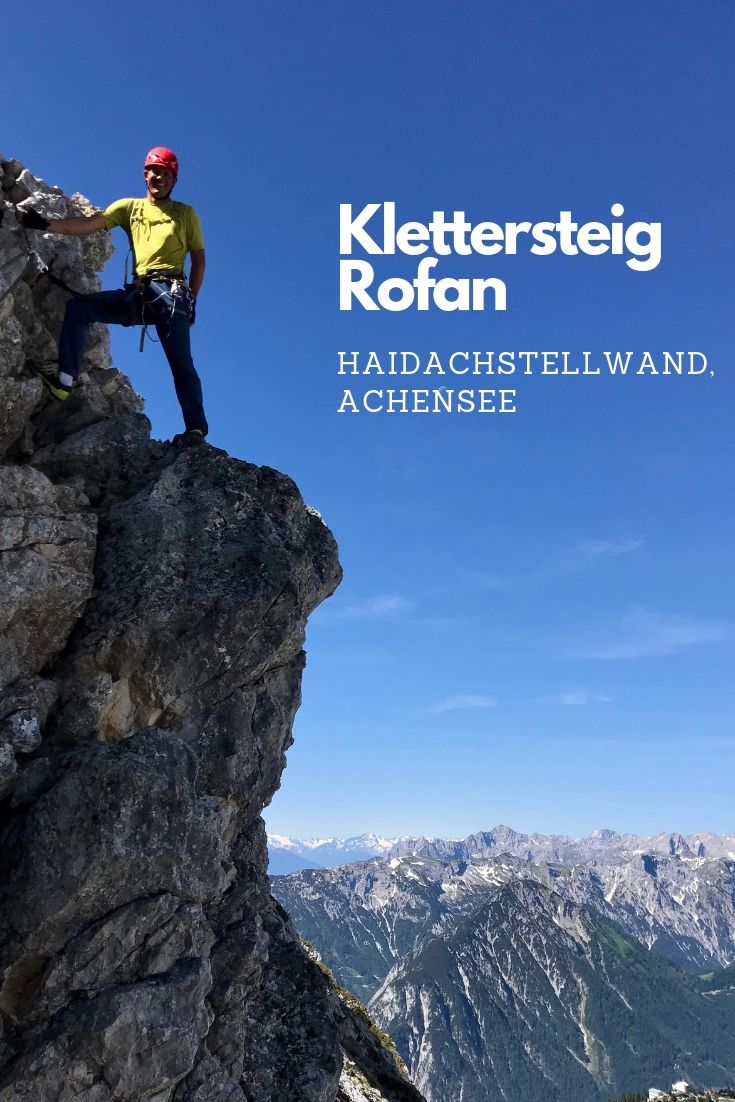 Der Achensee Kleitersteig ist bekannt als anspruchsvolle Achensee Wanderung