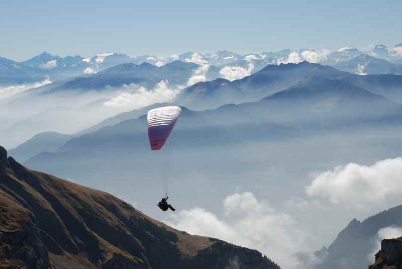 Am Achensee Paragliding im Rofan und Karwendel