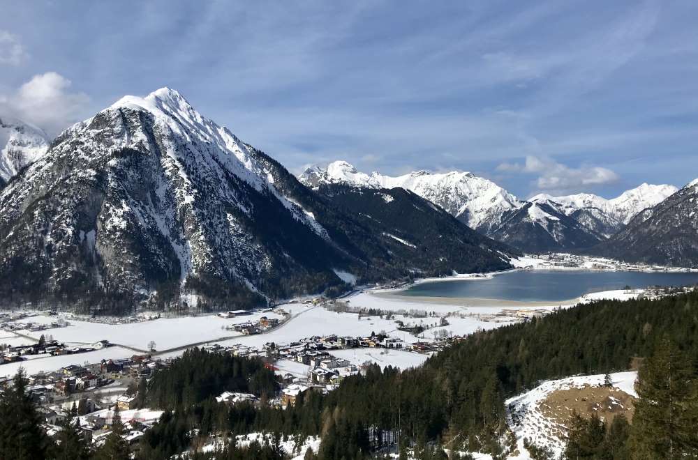 Vom Achensee führt mich die Skitour hinauf ins Rofangebirge