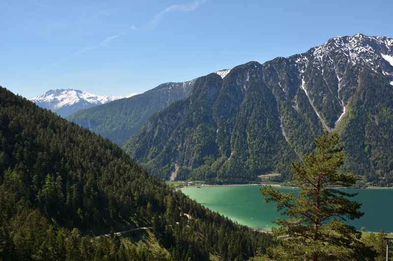 Wanderung zum Dalfazer Wasserfall mit Blick auf den Achensee