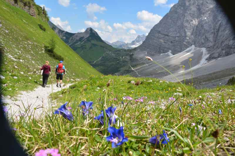  Auf dem Adlerweg Karwendel von Hütte zu Hütte wandern