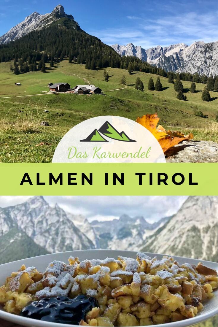 Almen Tirol merken für den nächsten Tag am Berg