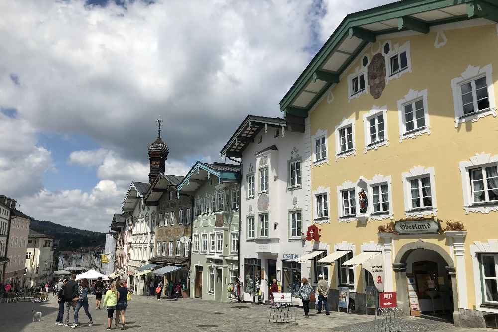 Schönes Ziel mit dem E-Bike ab Hinterriss: Bad Tölz