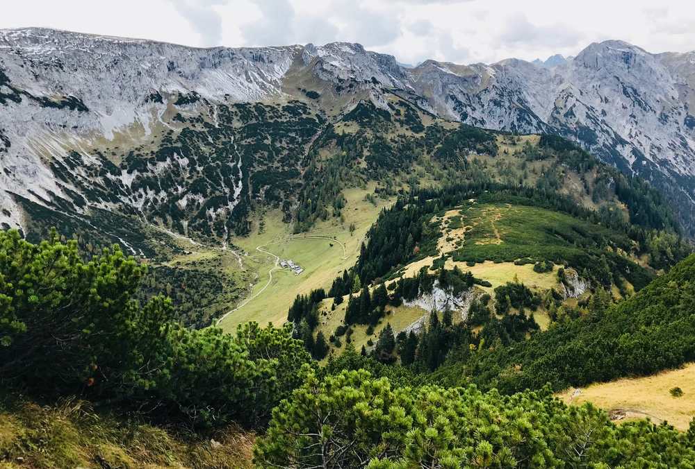 Mein Ziel der heutigen Bergtour: Vom Weissenbachsattel auf den Bärenkopf Achensee