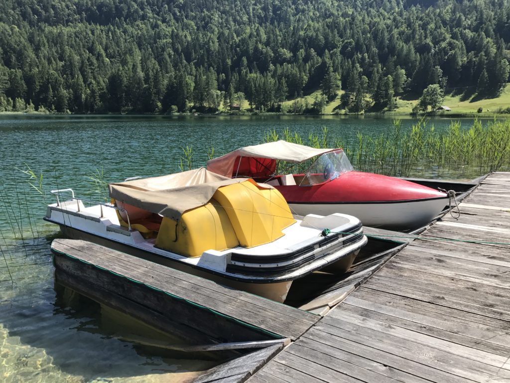 Bootfahren Lautersee oder lieber im See baden?