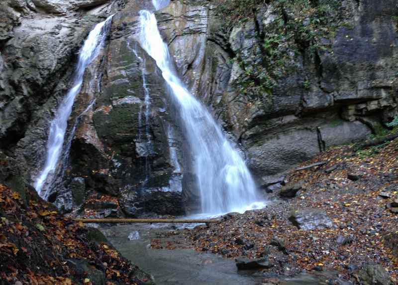 Wandern in Buch zum Bucher Wasserfall