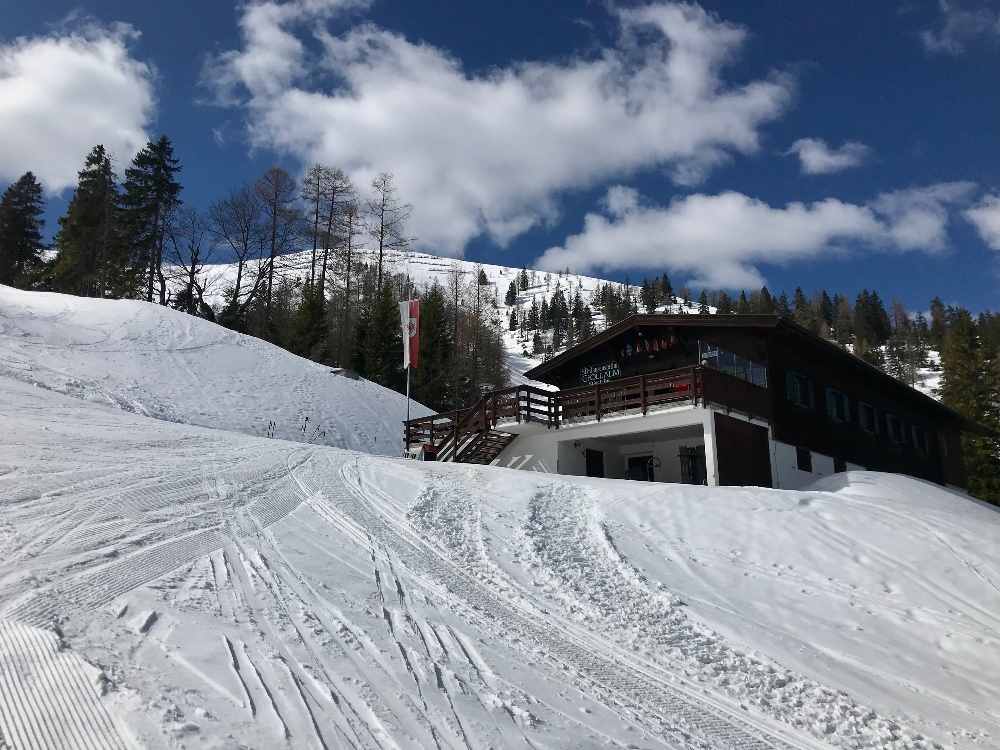 Die Gföllalm im Christlum Skigebiet