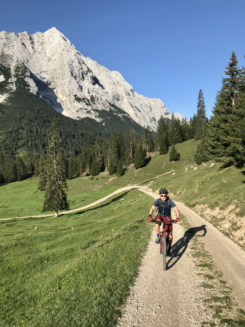 Mountainbiken wie die Gifpelstürmer im Berginternat - im Karwendel am Gipfelstürmer Drehort