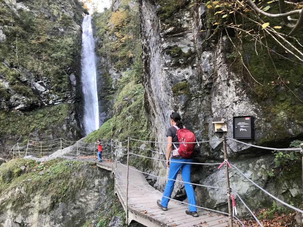 Eifersbacher Wasserfall Tirol - bei St. Johann in den Kitzbüheler Alpen