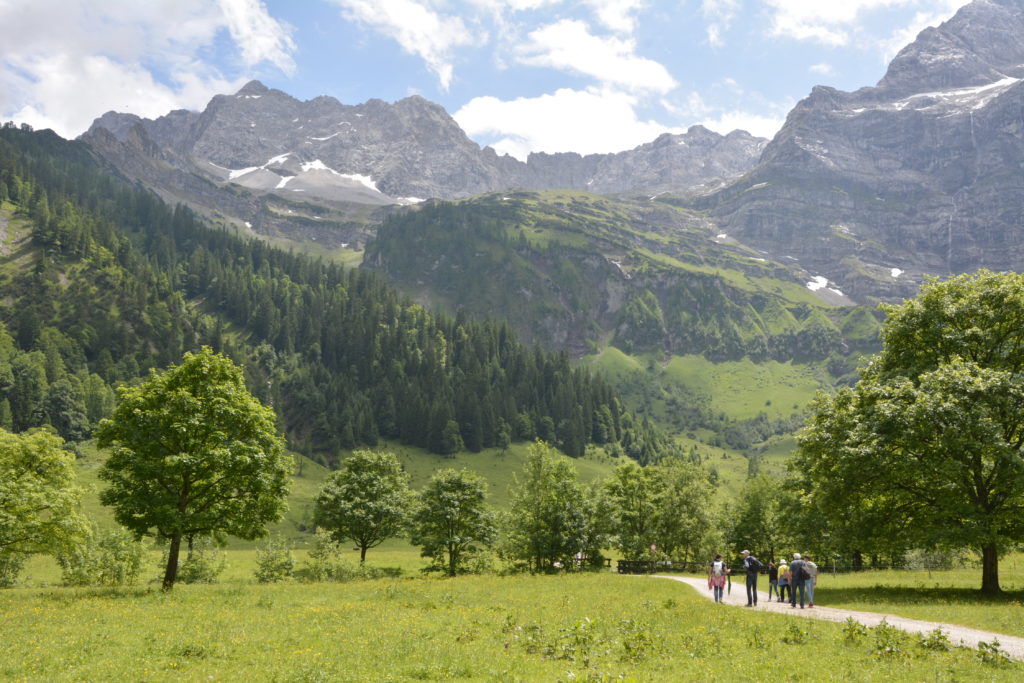 Im Naturpark Karwendel wandern