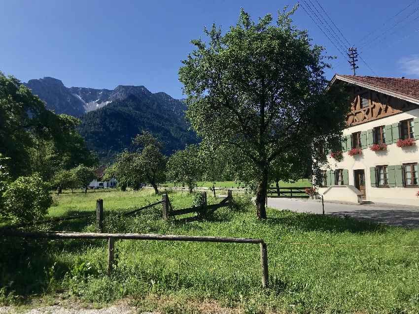 Einmal rund um´s Estergebirge mountainbiken - mit dieser tollen Idylle