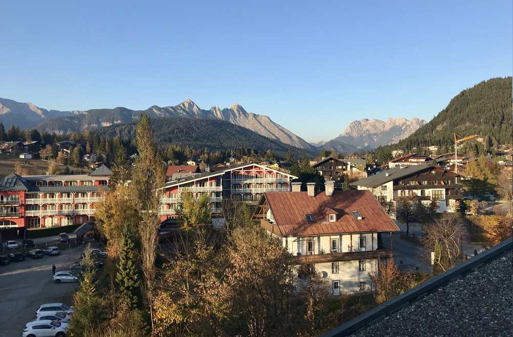 Der Blick über die Dächer von Seefeld 