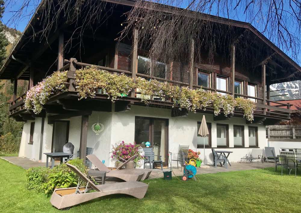 Die Achensee Ferienwohnung ist in diesem Haus in Pertisau