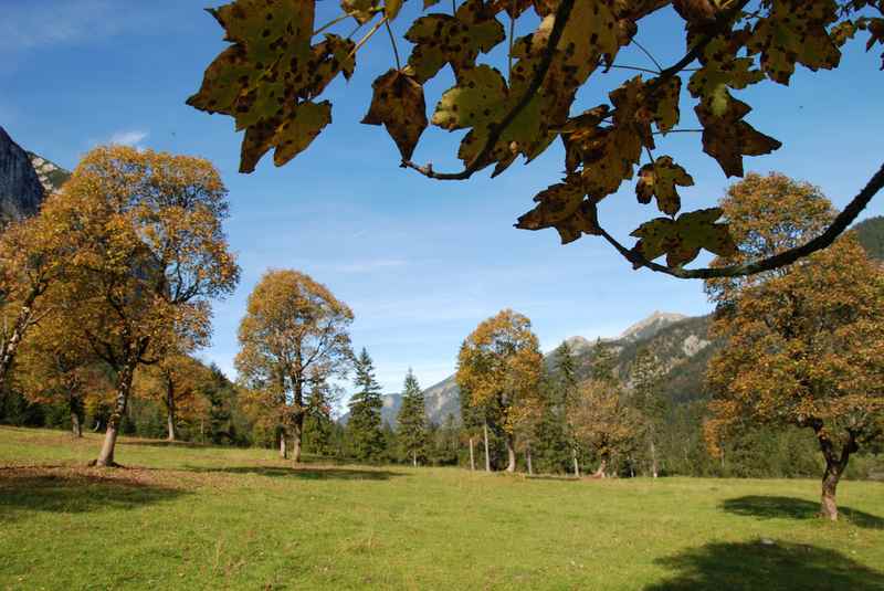 Fotokurs am Großen Ahornboden