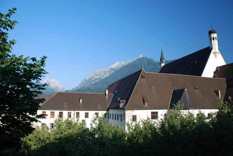 Das Franziskanerkloster in Schwaz