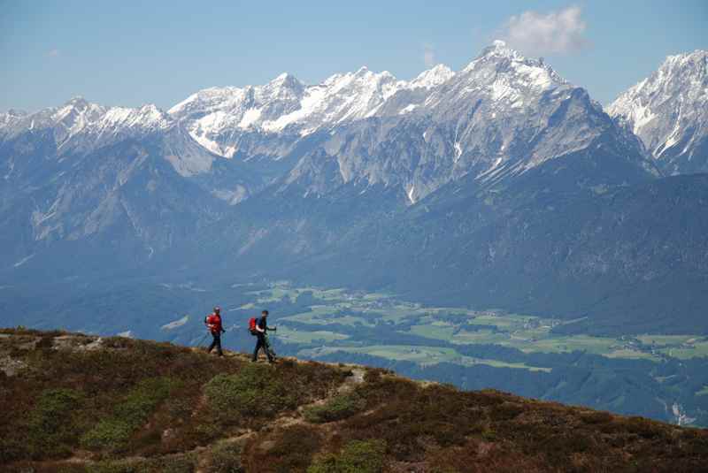 Auf den Gamsstein trail running oberhalb von Schwaz, Tuxer Alpen