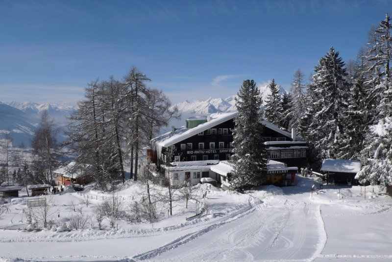 Von hier starten die Teilnehmer des Fotokurses: Das Biohotel Grafenast