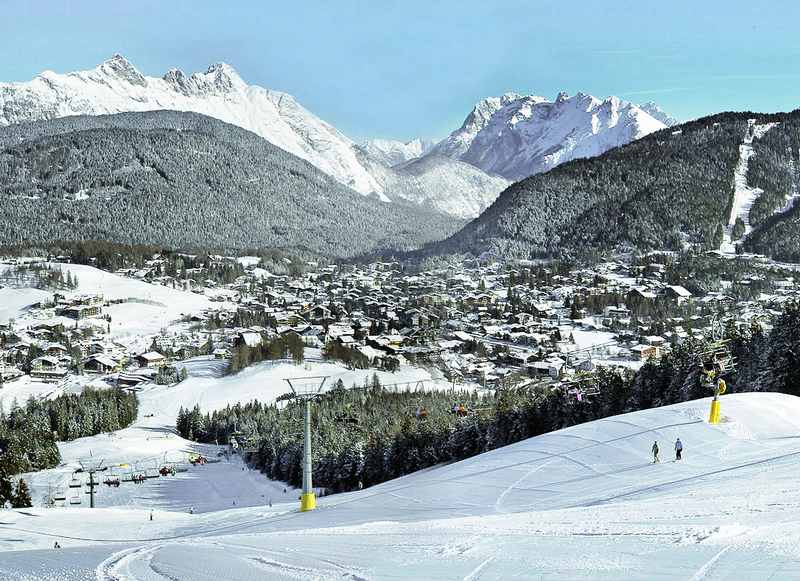 Skigebiet Seefeld:  Am Gschwandtkopf skifahren in Seefeld, Bild: Olympiaregion Seefeld