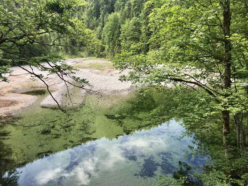 Idyllisch: Gumpen Bayern - rund um Wallgau!