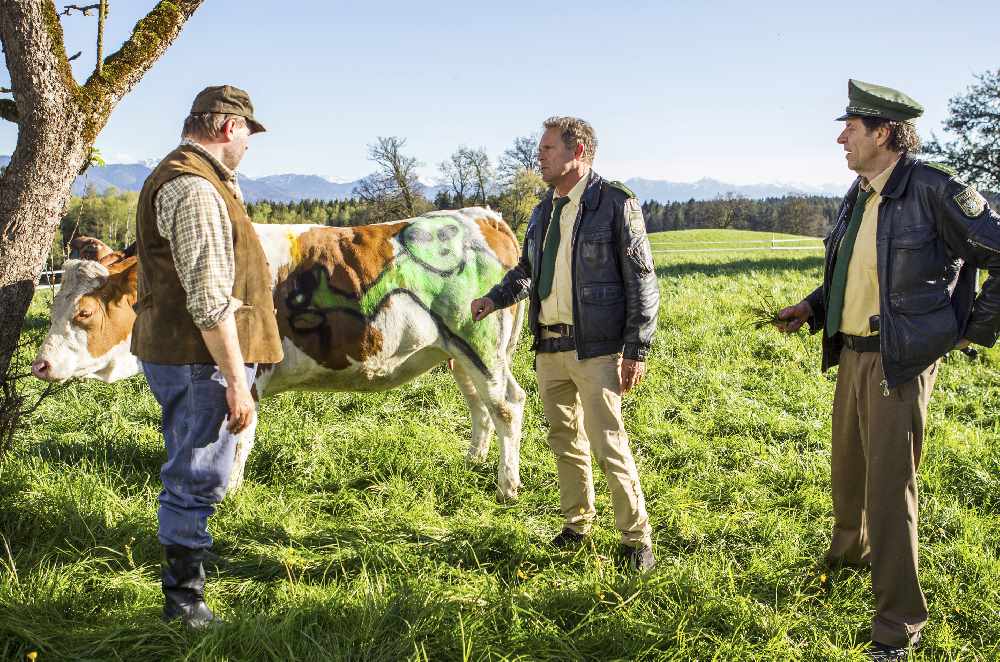 HUBERT & STALLER Drehort in Bayern - inmitten der schönen Landschaft, Bild: ARD/TMG/Chris Hirschhäuser