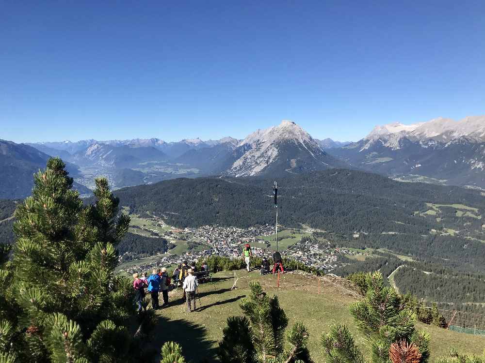 Das ist der Blick bei der Bergstation der Härmelekopfbahn