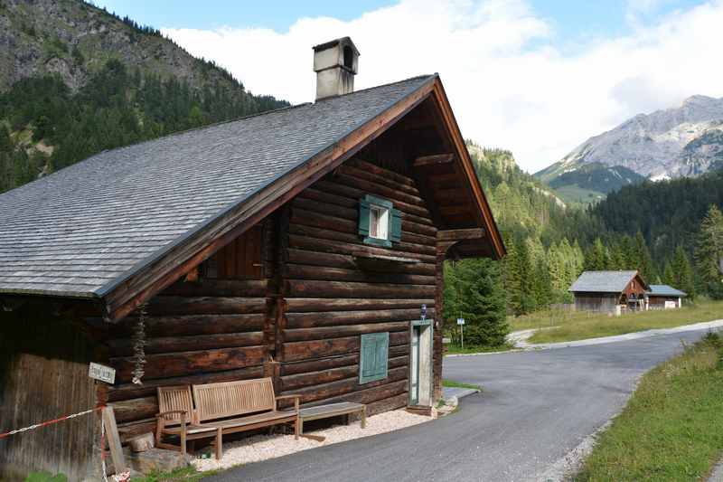 Die Hagelhütten im Rißtal - zwischen Hinterriß und Ahornboden