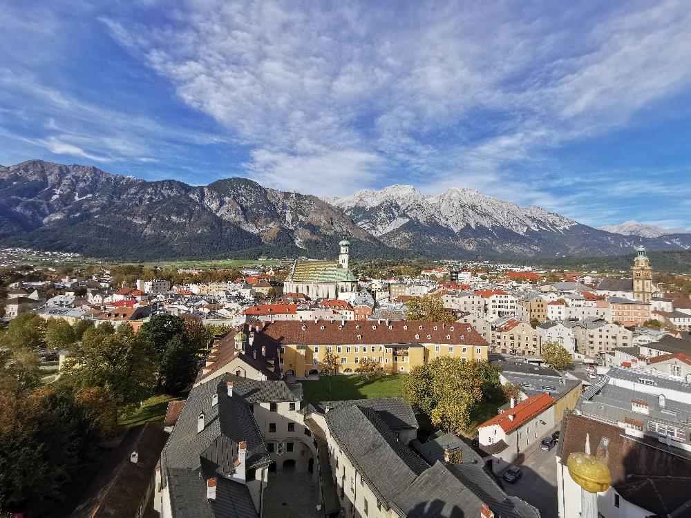 Hall Tirol: Den besten Ausblick auf die Stadt hast du vom Münzturm