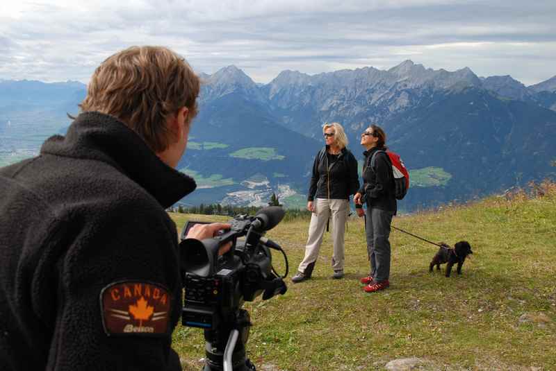 Hera Lind Berggespräche auf dem Kellerjoch mit dem Karwendel
