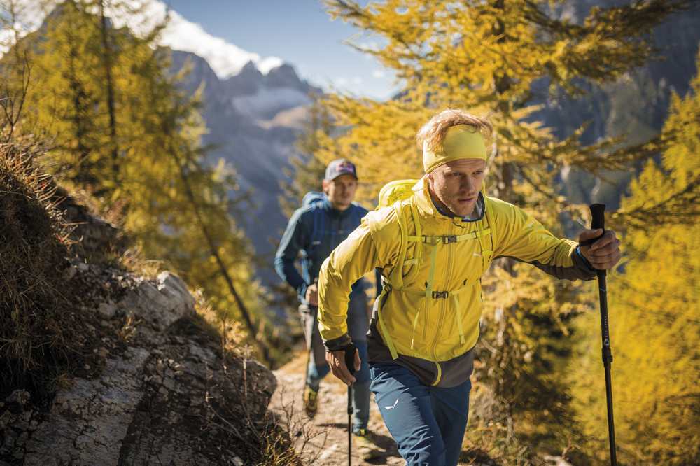So funktionell ist die neue Herbstkollektion von Salewa zum Wandern, Foto: Salewa
