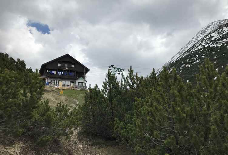 Die letzten Meter auf der Hike and Bike Tour zum Solsteinhaus