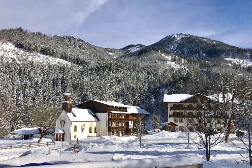 Hier gibt es wirklich noch Ruhe und Entspannung: Hinterriss im Winter