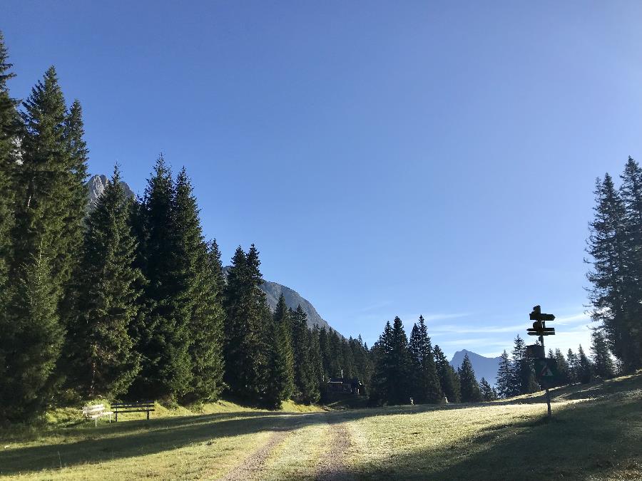 Hoher Sattel - Zwischenziel auf dem Weg zur Arnspitze