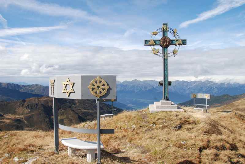 Gipfelkreuz der Weltreligionen