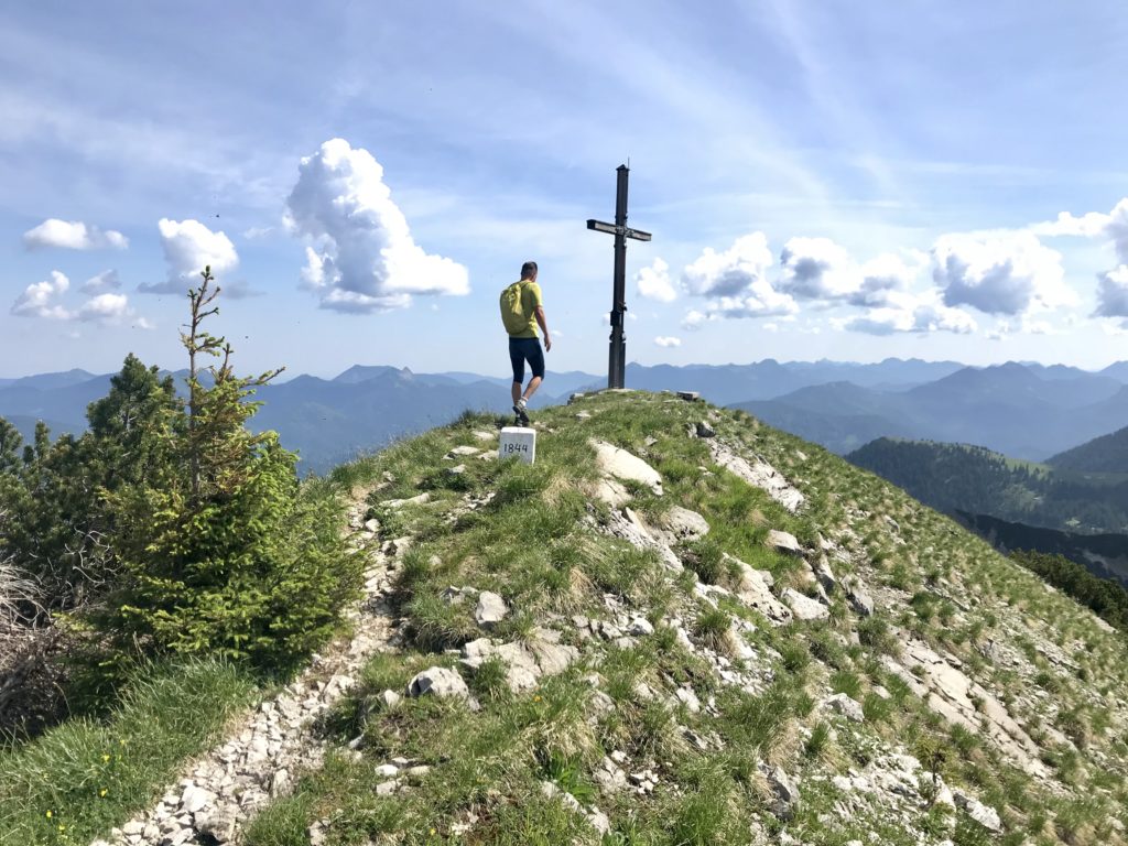 Am Demeljoch zwischen Bayern und Tirol wandern