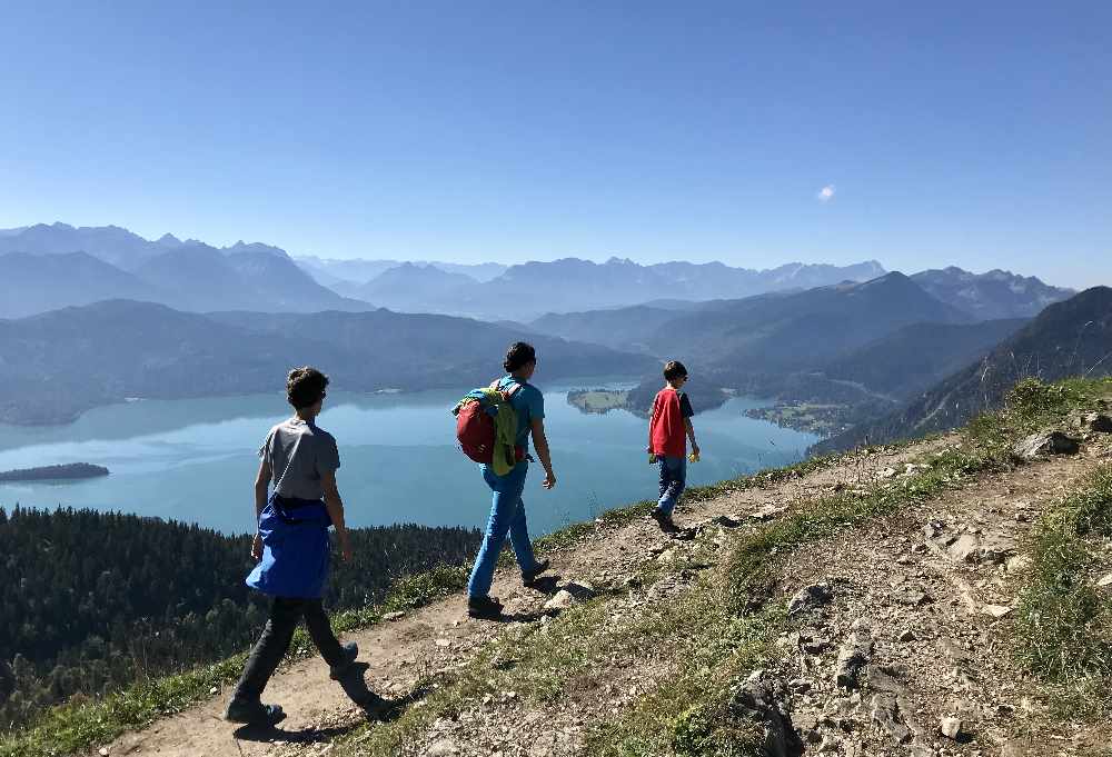 Eine der schönsten Wanderungen in der Jachenau: Auf den Jochberg