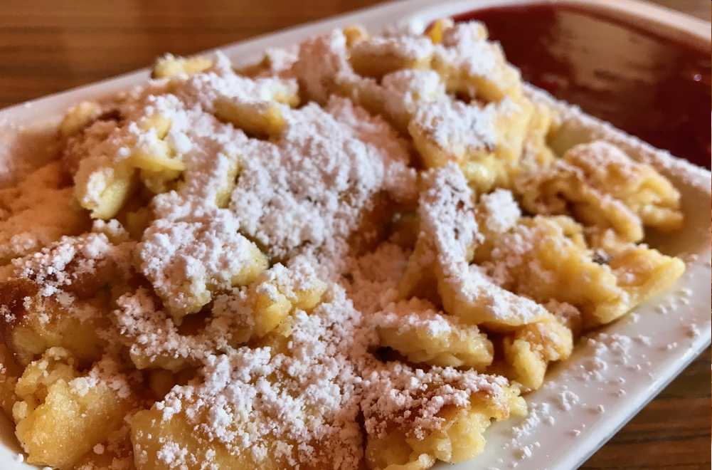 Zur Dalfazalm wandern und dann einen Kaiserschmarrn essen