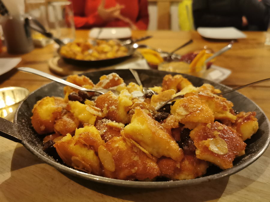 Sehr gut war der Kaiserschmarrn auf der Kaiserschmarrn Alm