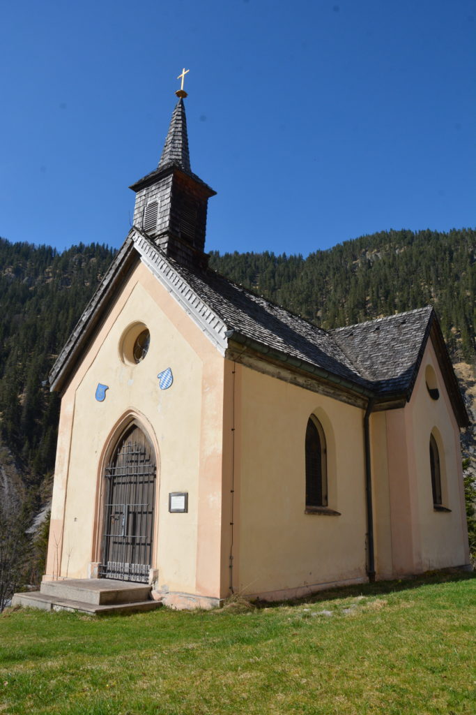 Kapelle Vorderriss - 1866 errichtet, im Auftrag von König Ludwig II