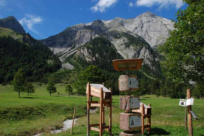 Themenwanderwege: Natur am Ahornboden im Karwendel