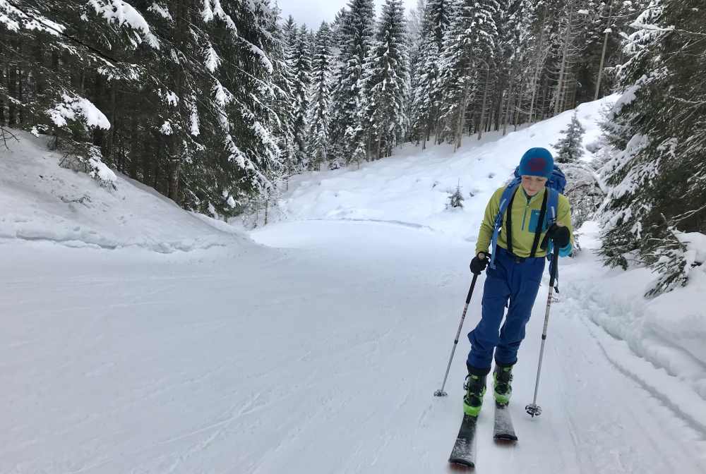 Pistenskitour am Zwölferkopf zur Bärenbadalm