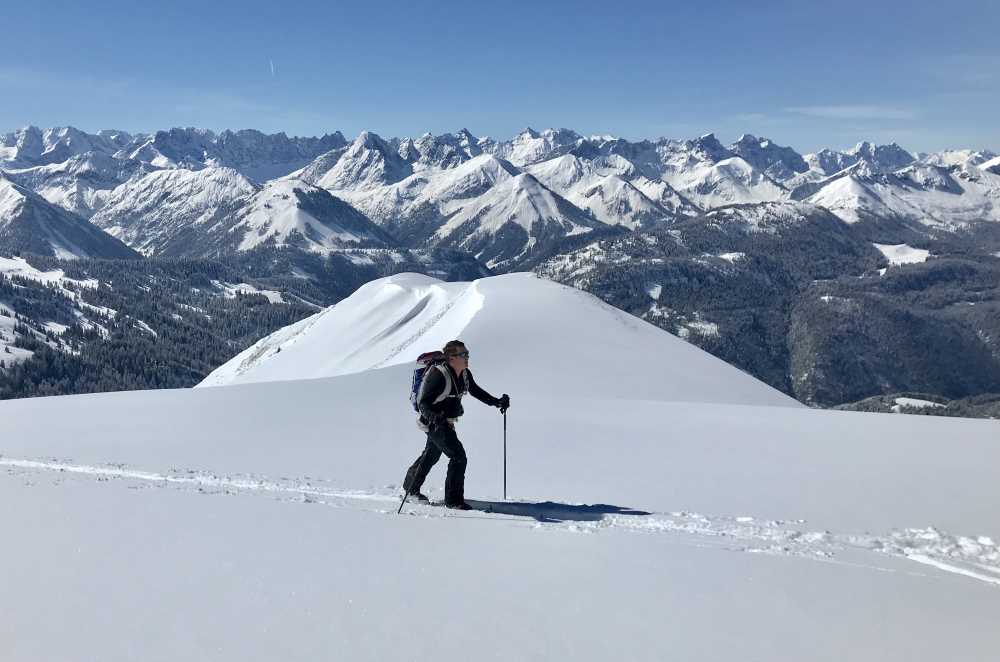 Gipfelschau am Juifen: Das Karwendelgebirge rundherum