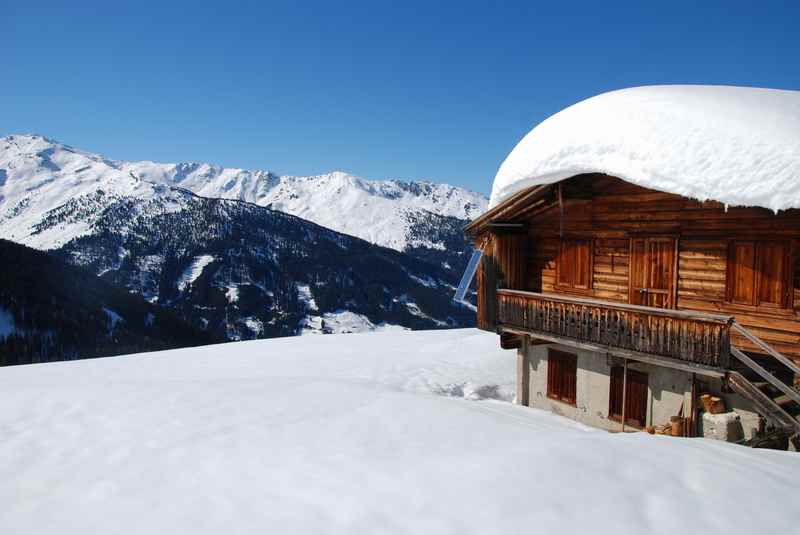 So mag ich den Karwendel Winter - tiefverschneit. Ideal zum Winterwandern!