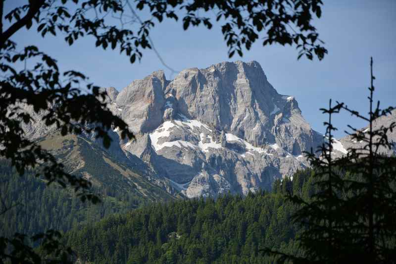 Schafreuter - Tolle Aussicht im unteren Bereich der Schafreuter Wanderung im Karwendel