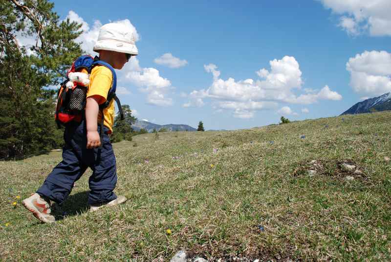 Eine familienfreundliche Hüttentour? - die Karwendeltour mit Kindern