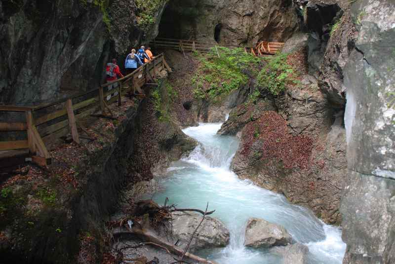 Unvergessliches Ende der Karwendeltour: Durch die Wolfsklamm, schönste Klamm im Karwendel