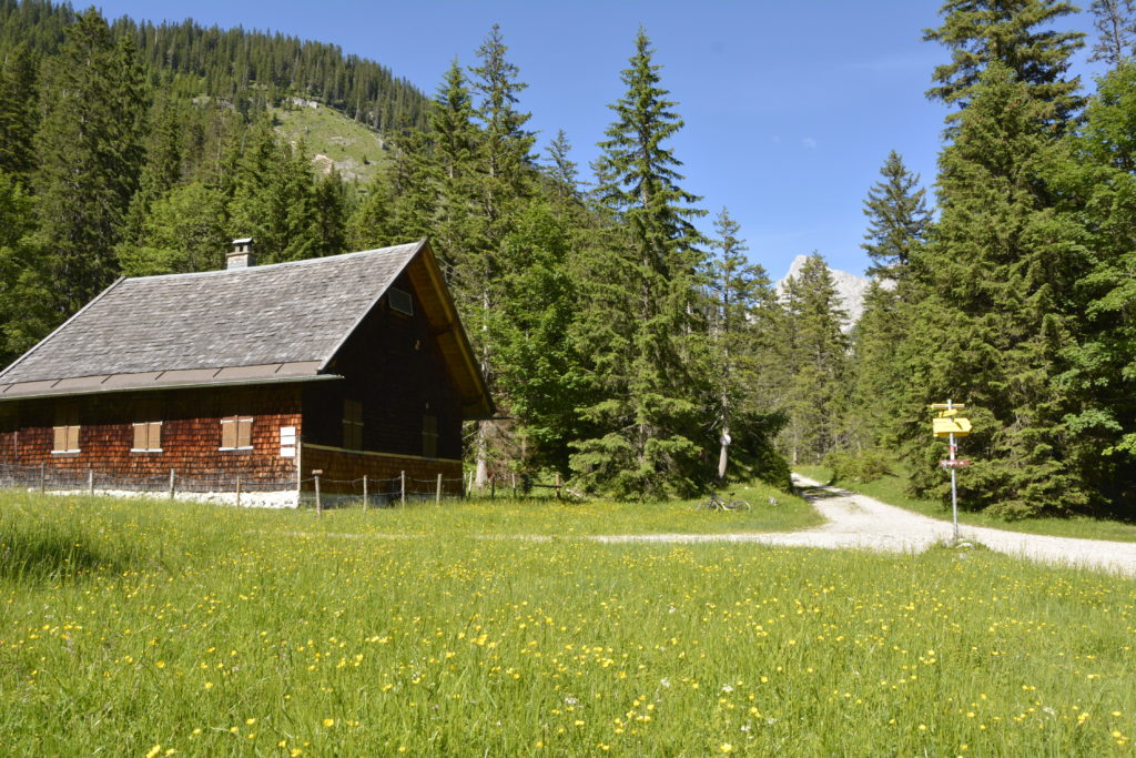 Am Ziel im Karwendel