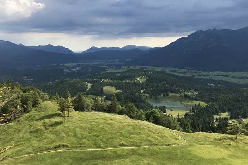 Almwandern in Mittenwald am Kranzberg