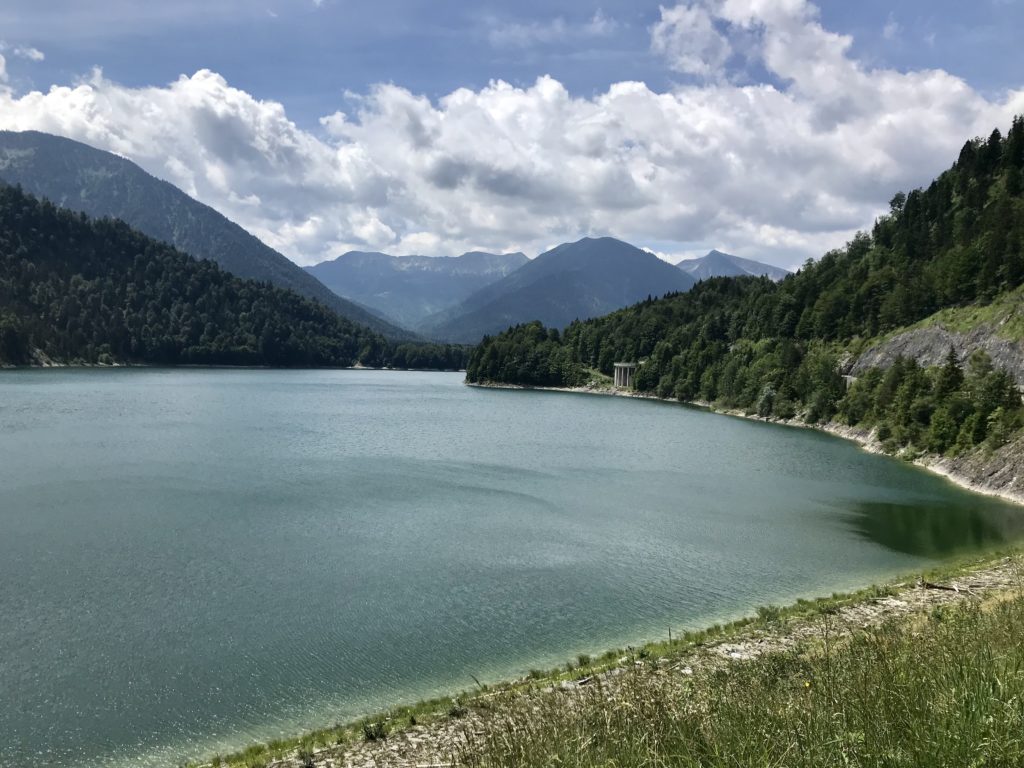 Lenggries wandern am Sylvensteinsee